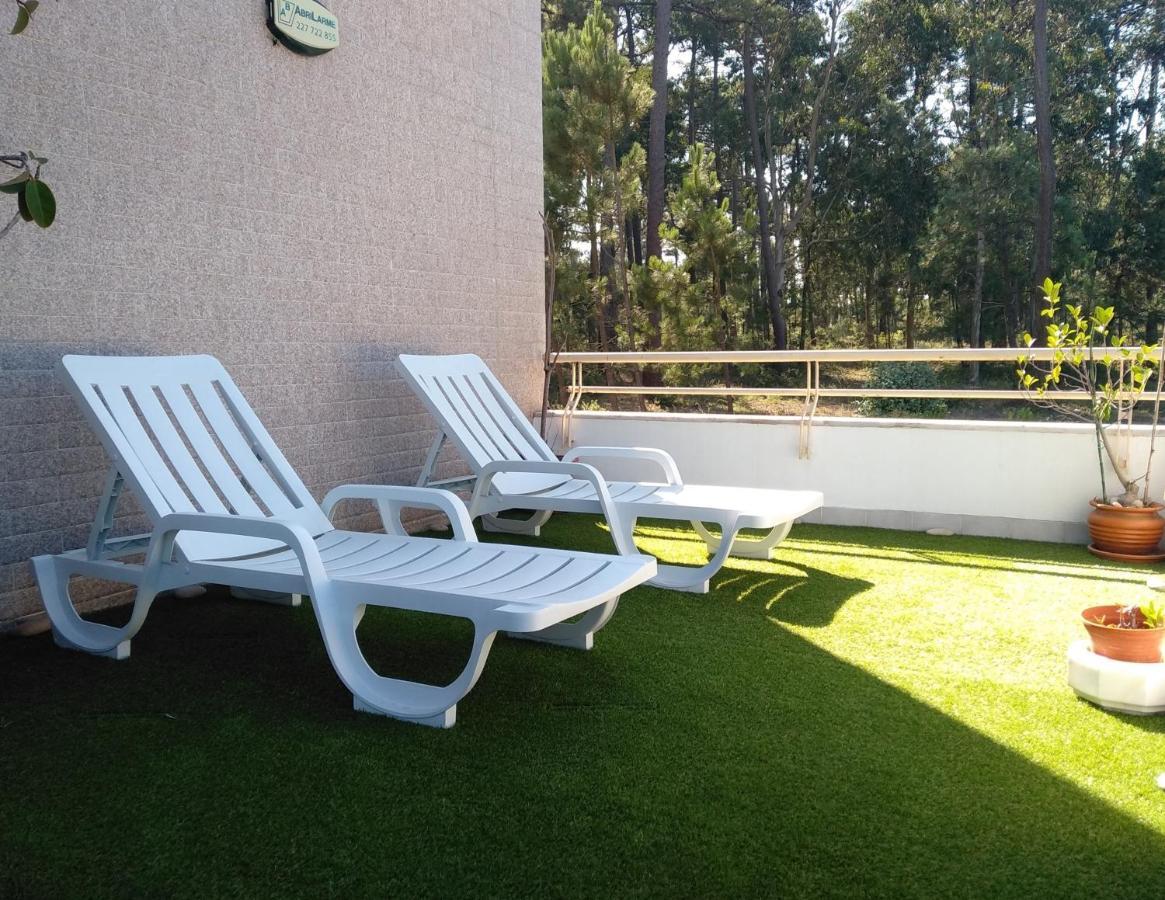 Azurara Beach Large And Sunny Apartment Árvore Esterno foto